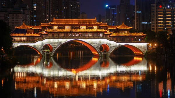 建筑夜景亮化如何進(jìn)行燈光效果的搭配？