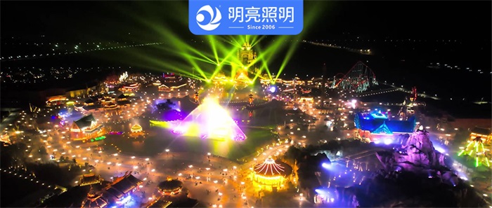 游樂園如何通過燈光亮化來增加夜間收入？